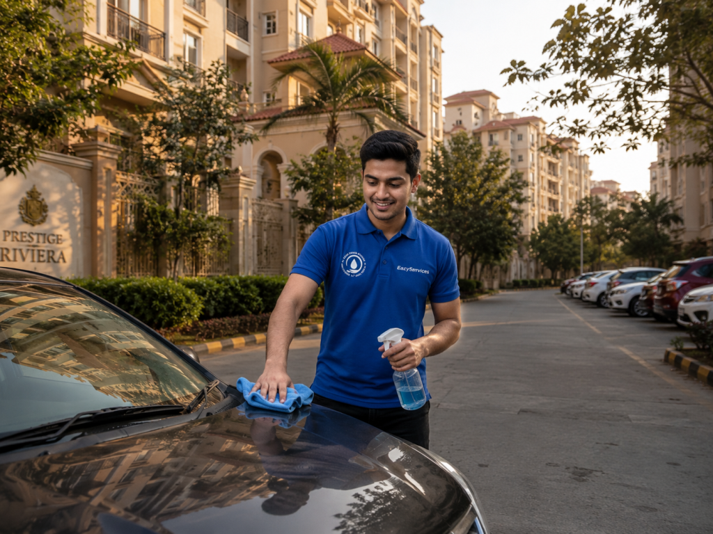 Car Wash in Hyderabad | Waterless Doorst...